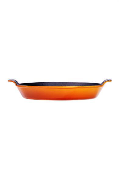 Sürel Oval Demir Döküm Tabak Sahan 23x17 cm