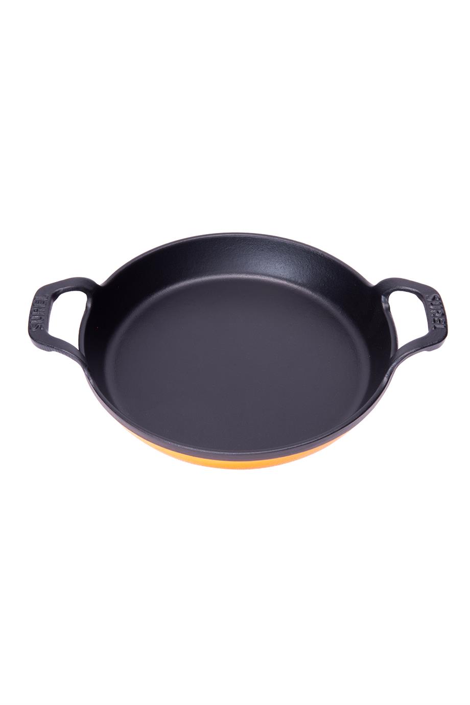 Sürel Yuvarlak Demir Döküm Sahan 22 cm
