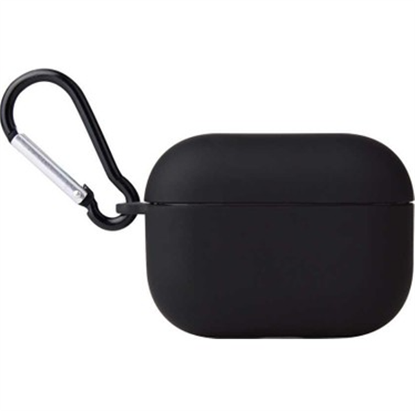 Apple Uyumlu Airpods 3 Ultra Dayanıklı Koruma Sağlayan Silikon Siyah Kulaklık Kılıfı