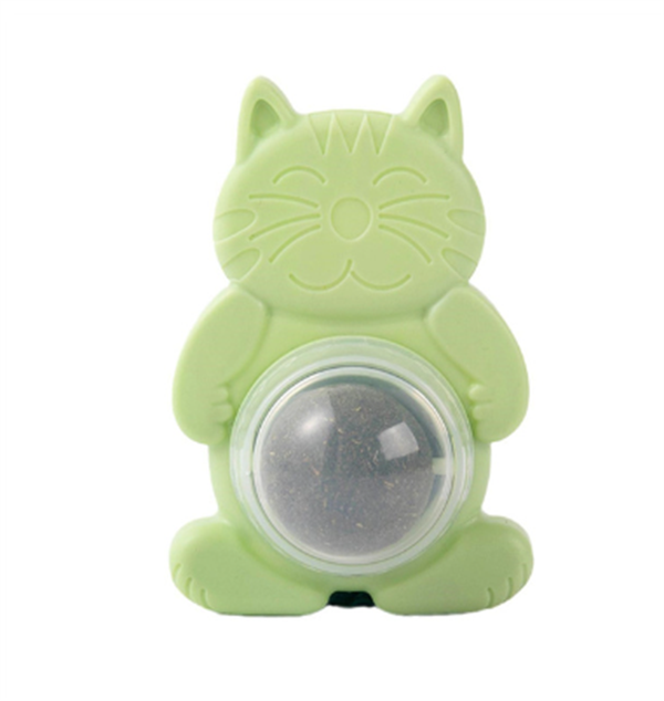 Kedi Nanesi Yapışabilen Dönebilen Catnip Topları Kedi Çimi Kedilerin Sağlık ve Mutluluğunu Arttıran Nip Yeşil Renk