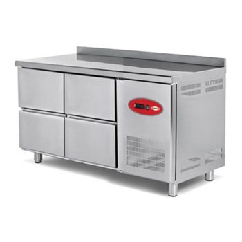 EMPERO EMP.150.70.01-4C Tezgah Tipi Buzdolabı 4 Çekmece 300 L