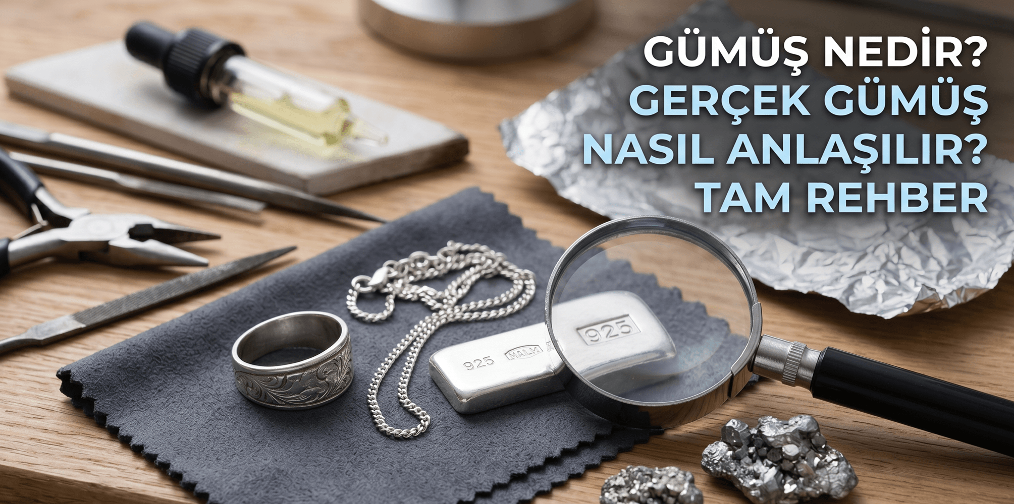 Gümüş Nedir? Gerçek Gümüş Nasıl Anlaşılır? Tam Rehber