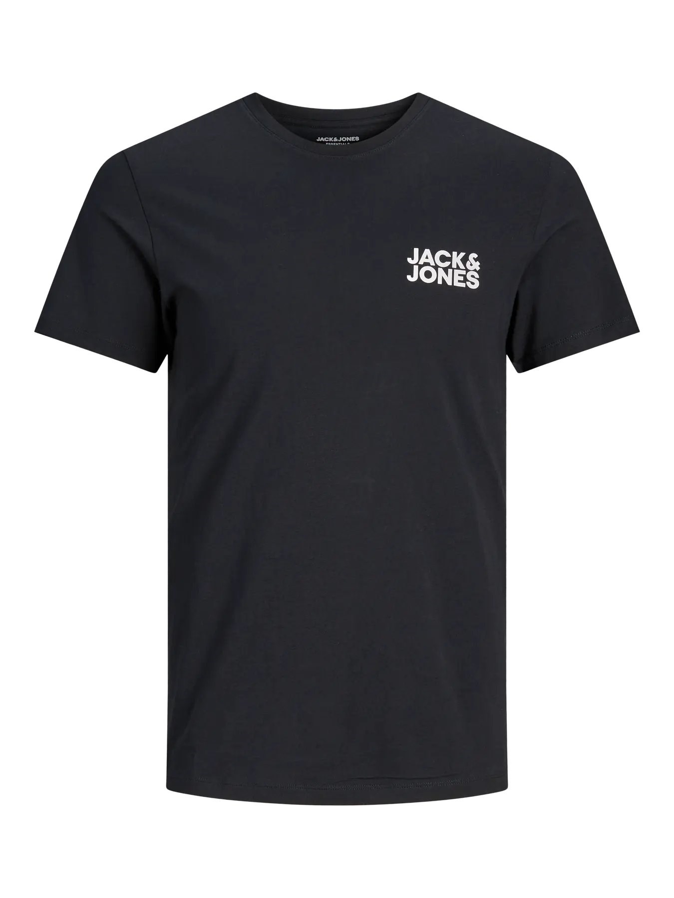 JACK & JONES JJECORP LOGO TEE SS O-NECK Black Large 12151955-BL
