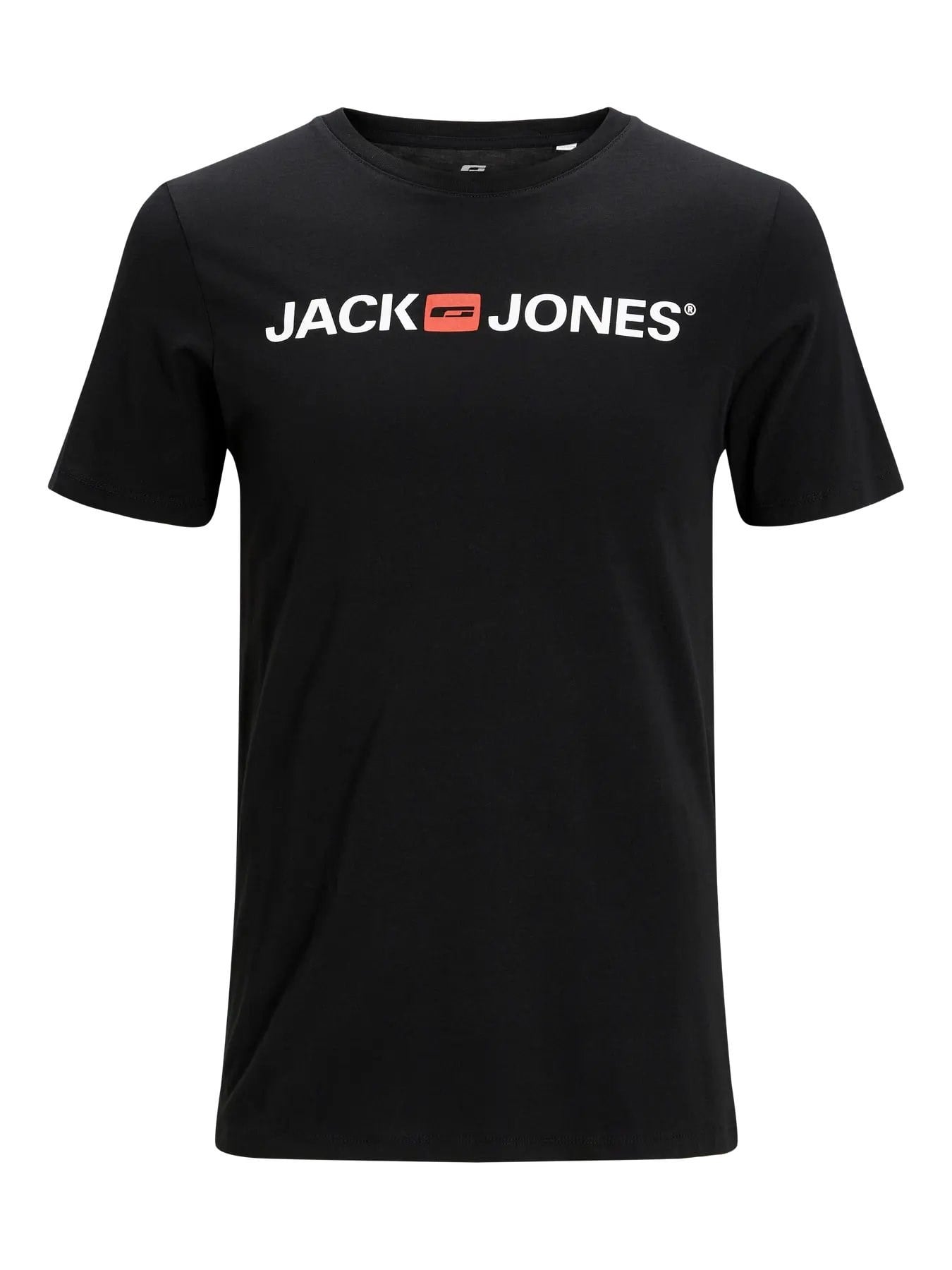 JACK & JONES JJECORP OLD LOGO TEE SS O-NECK  Black 12137126-BL