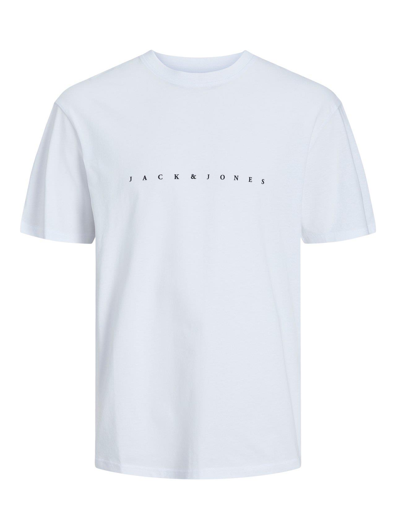 JACK & JONES JJESTAR JJ TEE SS NOOS 12234746-WH
