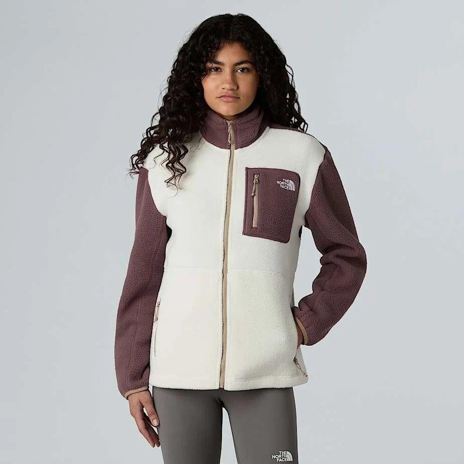 THE NORTH FACE W YUMIORI FULL ZIP White Dune/Tawny Quartz NF0A8E88EWO1