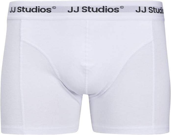 JACK & JONES JACSOHO SOLID TRUNKS 3 PACK NOOS White 12280164-WH