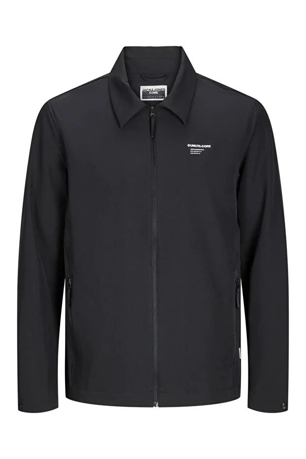 JACK & JONES JCOAERO SHIRT JACKET LS NOOS Black 12262163-BL