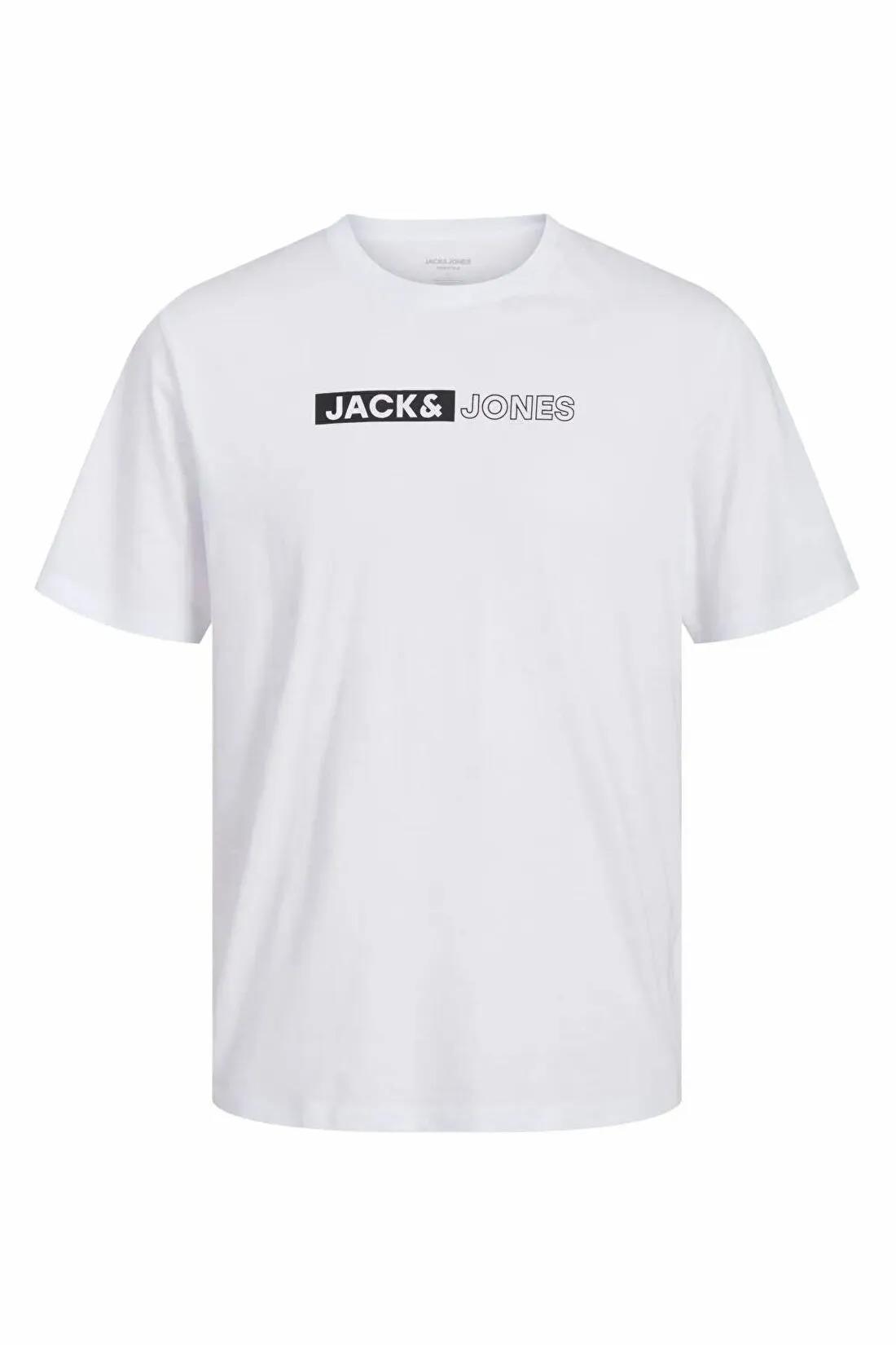 JACK & JONES JJECORP LOGO TEE PLAY SS O-NECK NOOS 12233999-WP