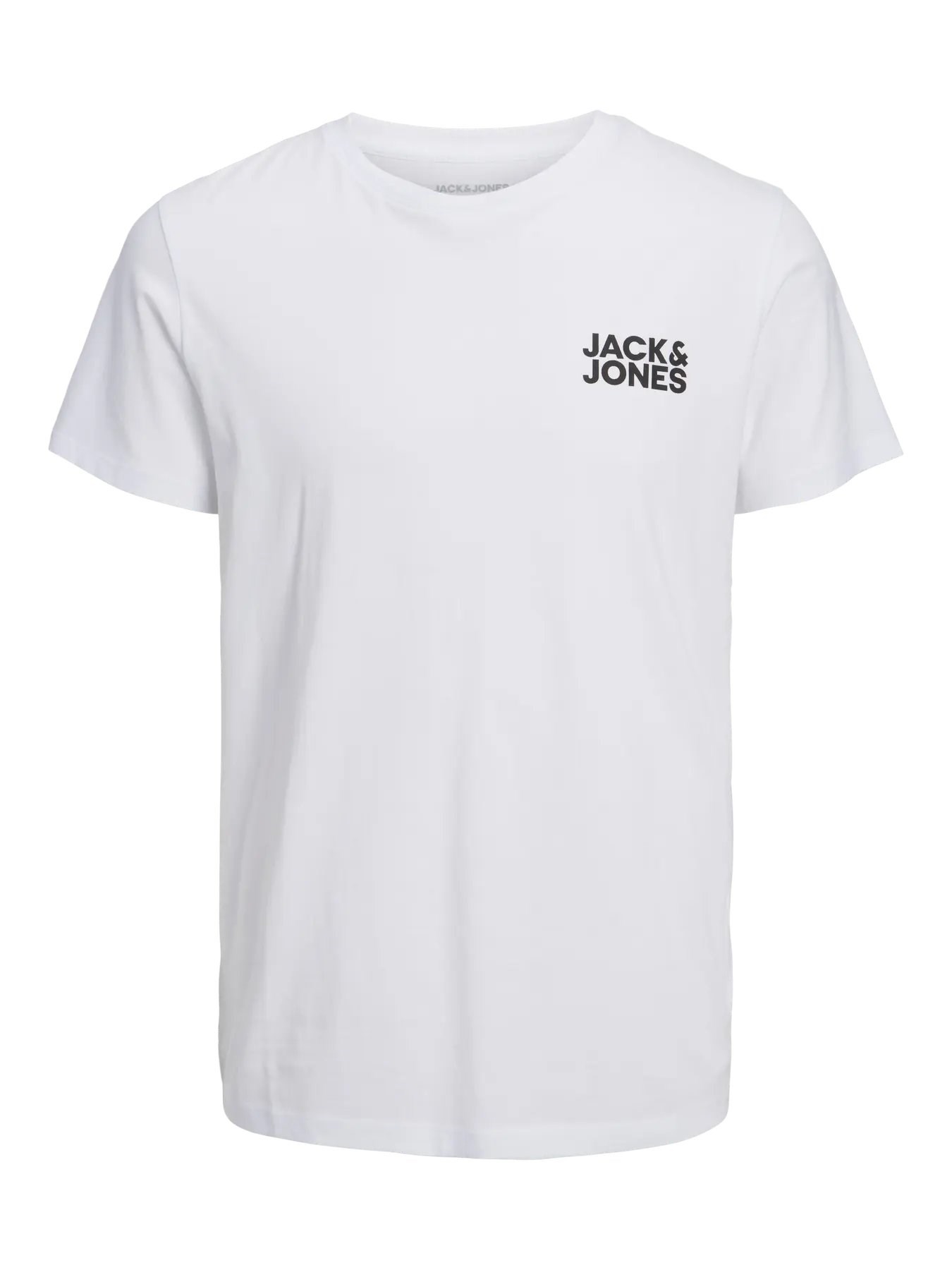 JACK & JONES JJECORP LOGO TEE SS O-NECK White 12151955-WH