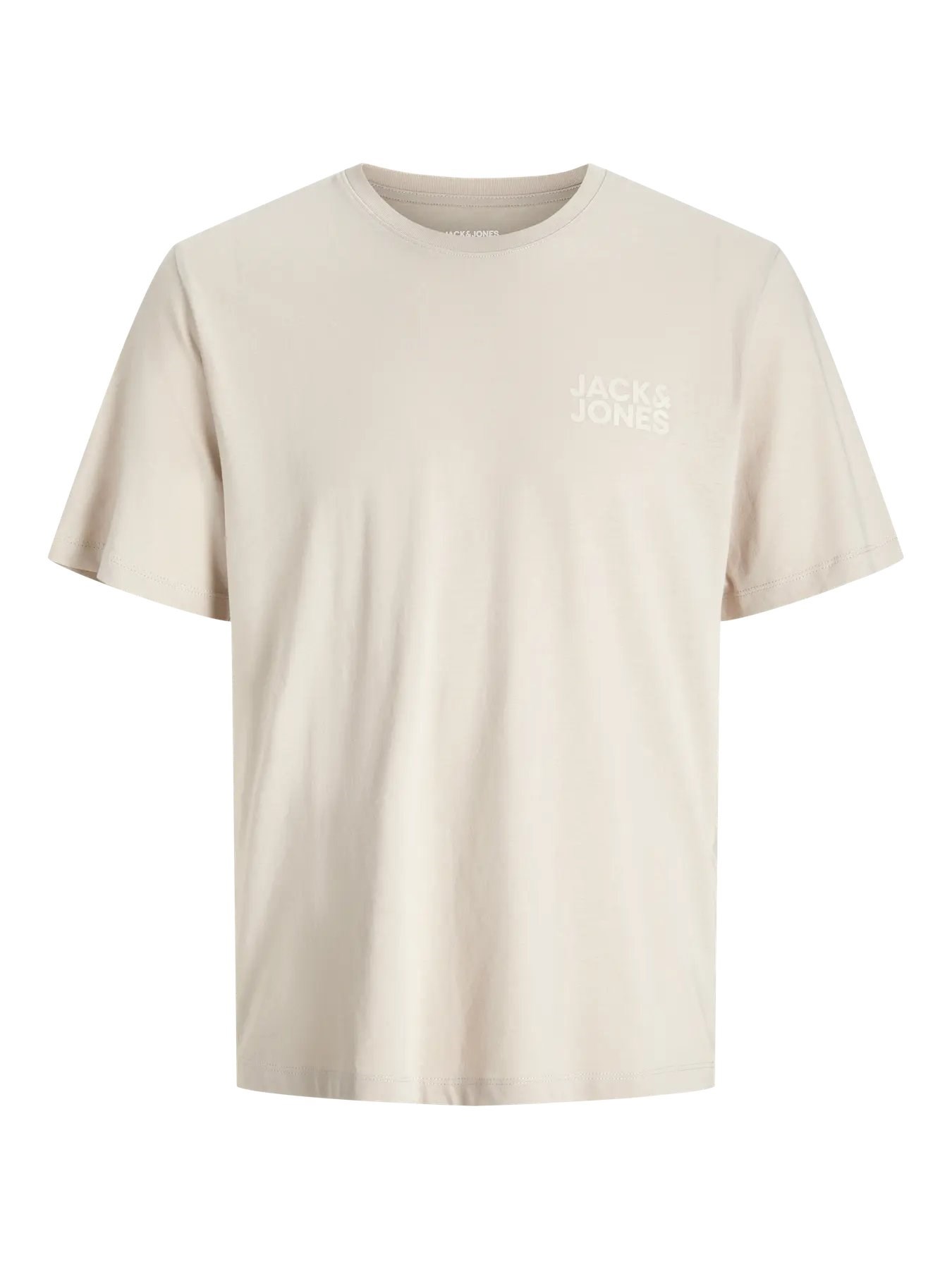 JACK & JONES JJECORP LOGO TEE SS O-NECK  Moonbeam 12151955-MO