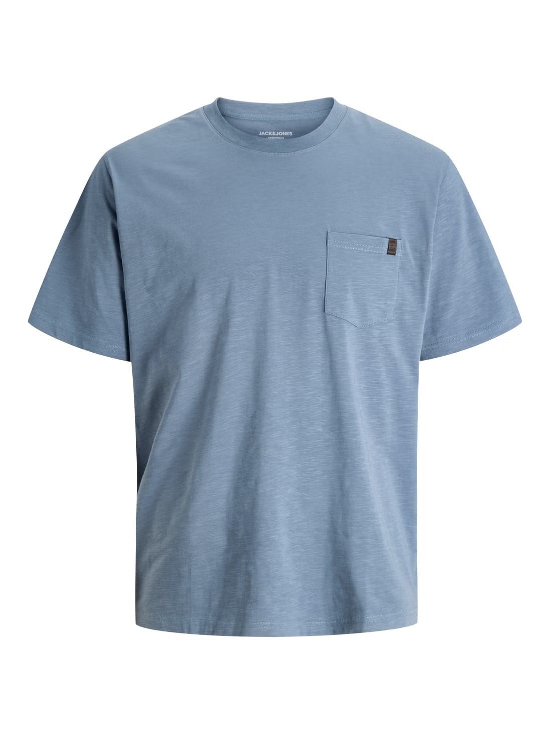 JACK & JONES JJEDOVER SLUB TEE SS NOOS  Blue Mirage 12288897-BL