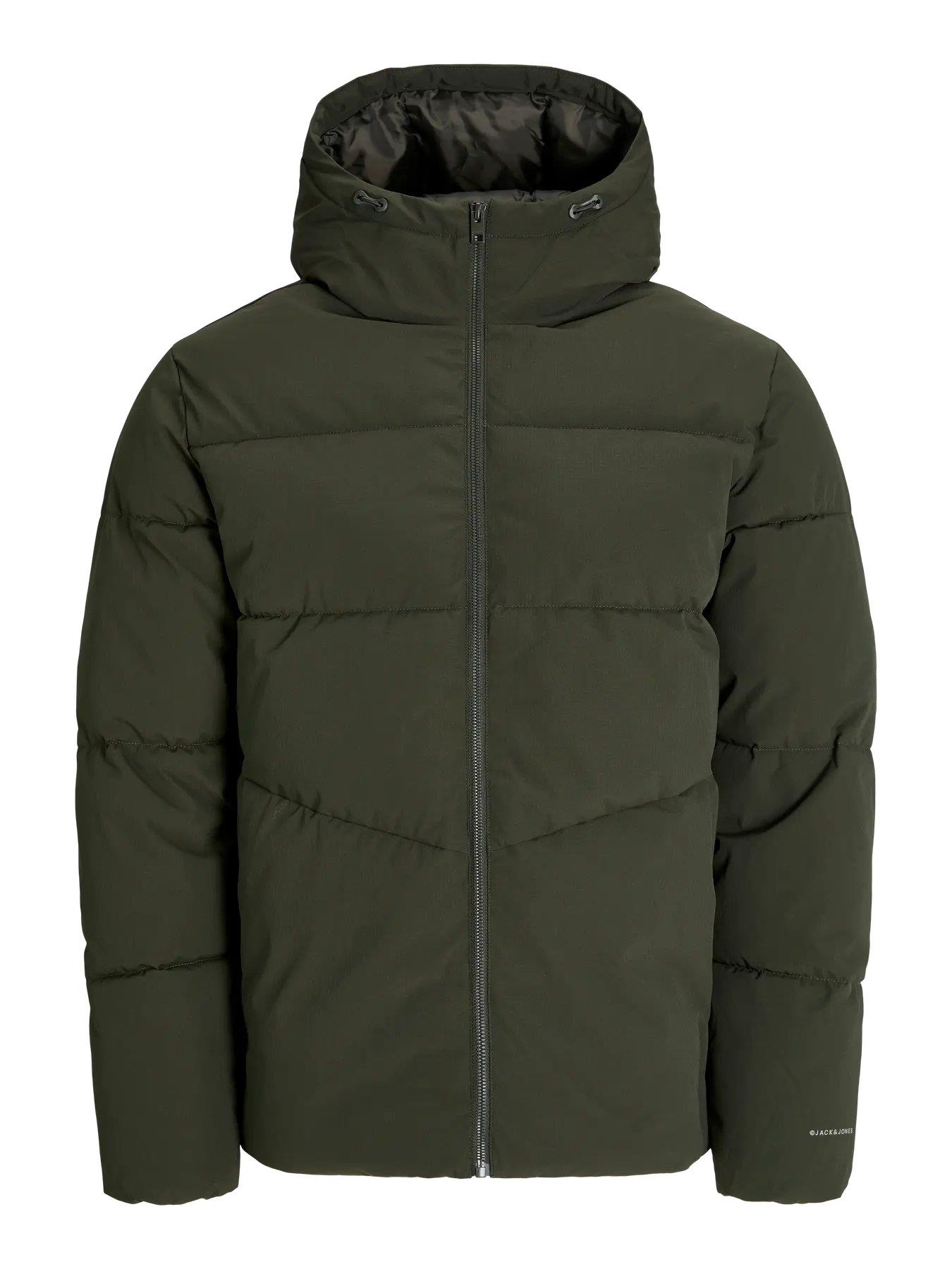 JACK & JONES JJGLOBAL PUFFER JACKET Rosin Yeşil 12283517-RO