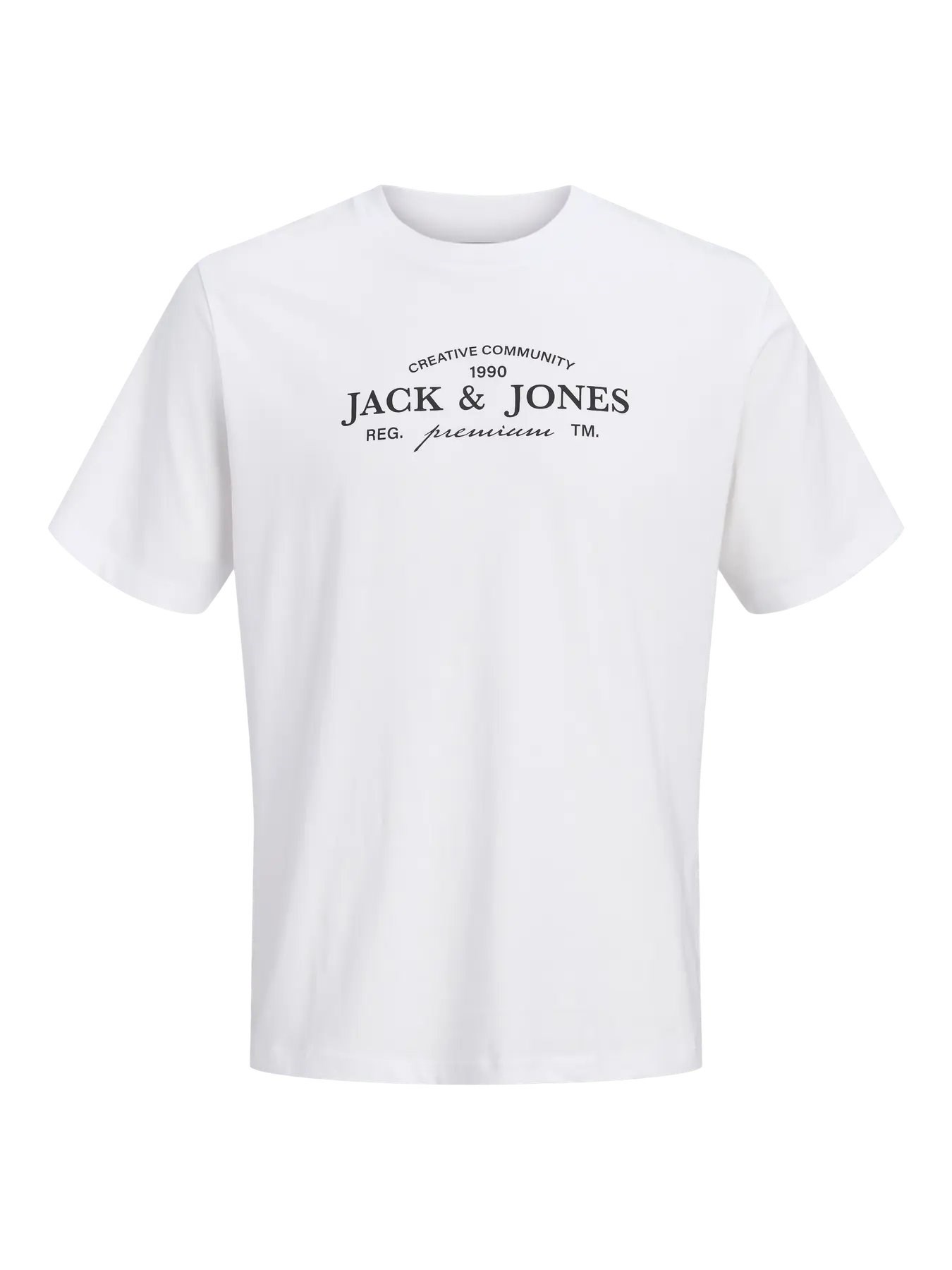 JACK & JONES JPRBLAKEVIN SS TEE White 12298017-WH