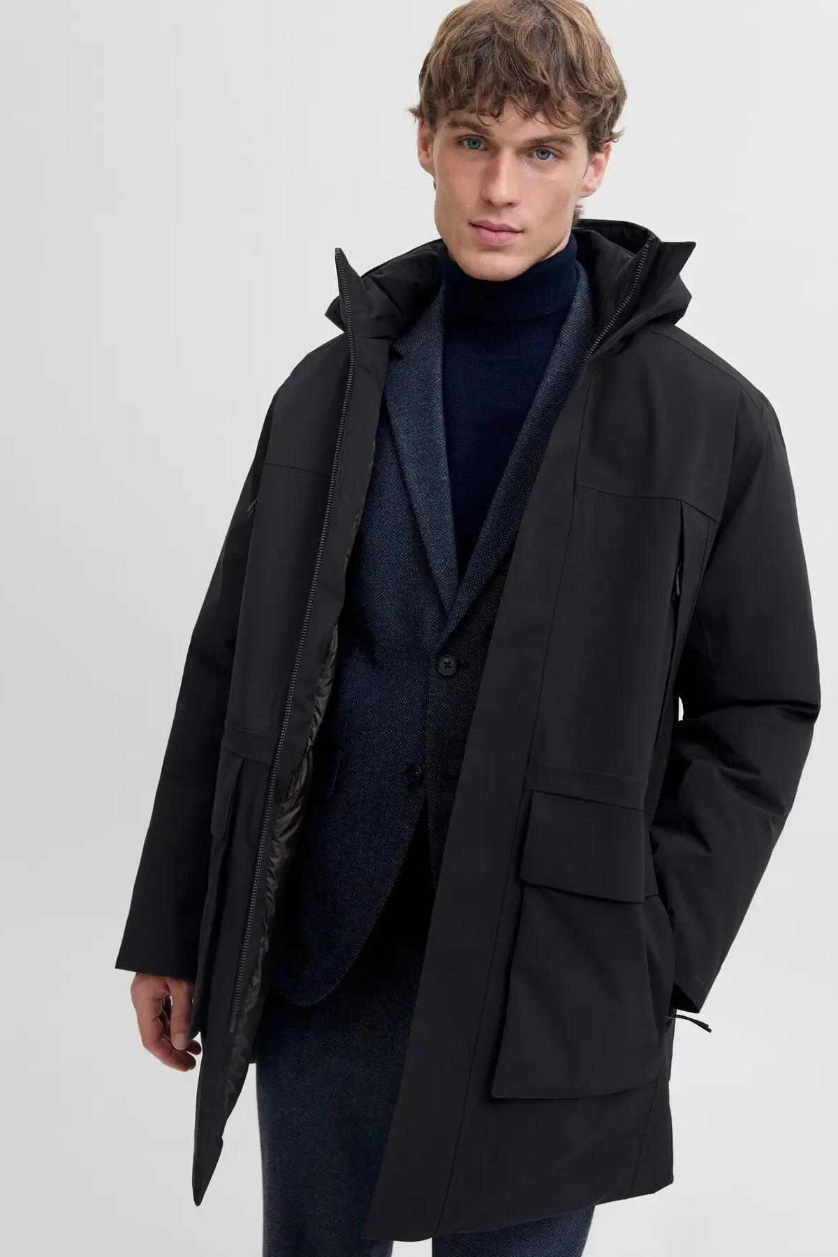 JACK & JONES JPRCCMOON PARKA SN Black 12280904-BL