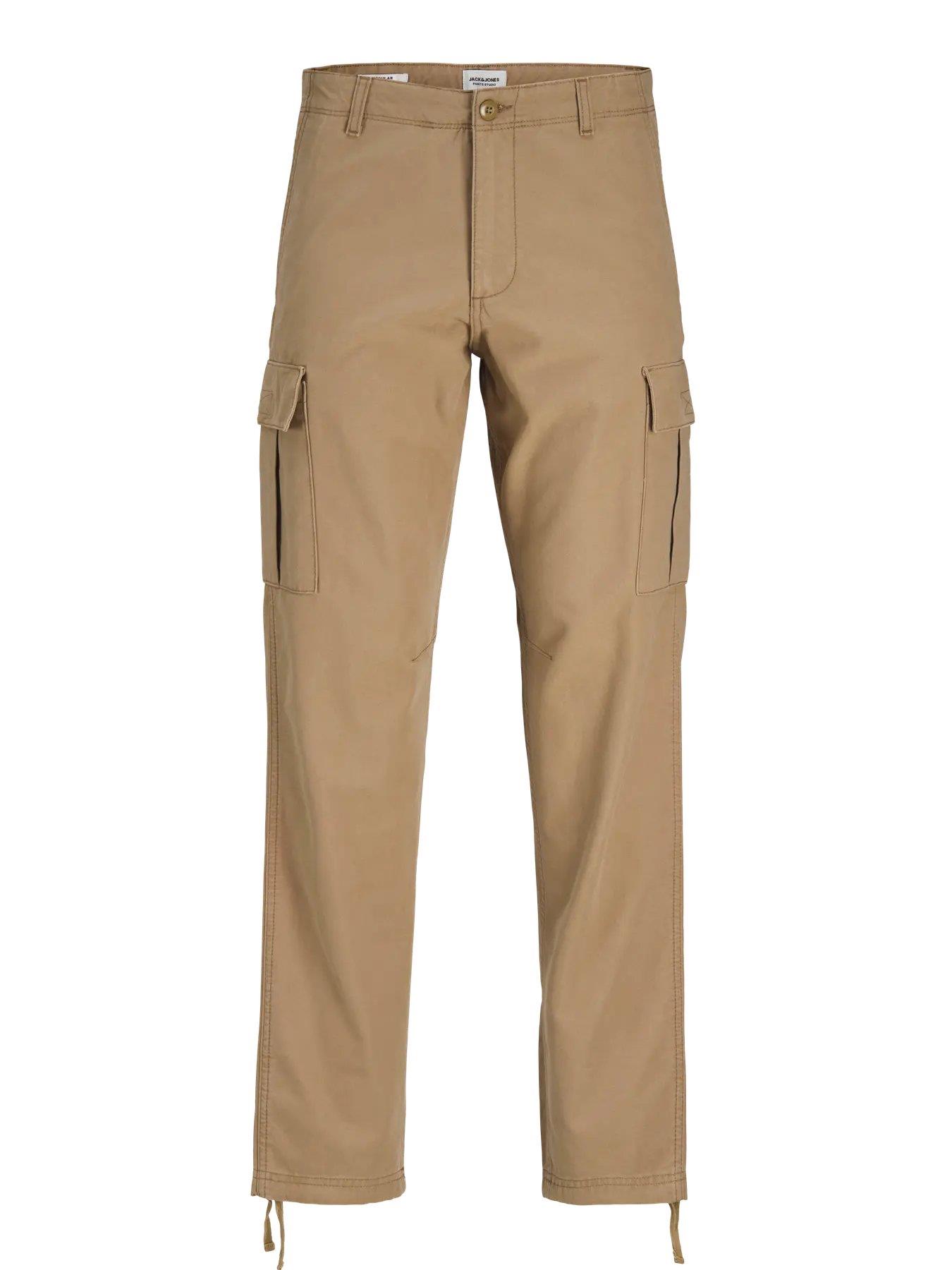 JACK & JONES JPSTKANE BARKLEY CARGO PANT NOOS - Elmwood 12258150-EL