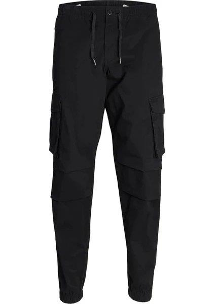 JACK & JONES JPSTKANE NOAH CUFFED CARGO PANTOLON 12242264-BL
