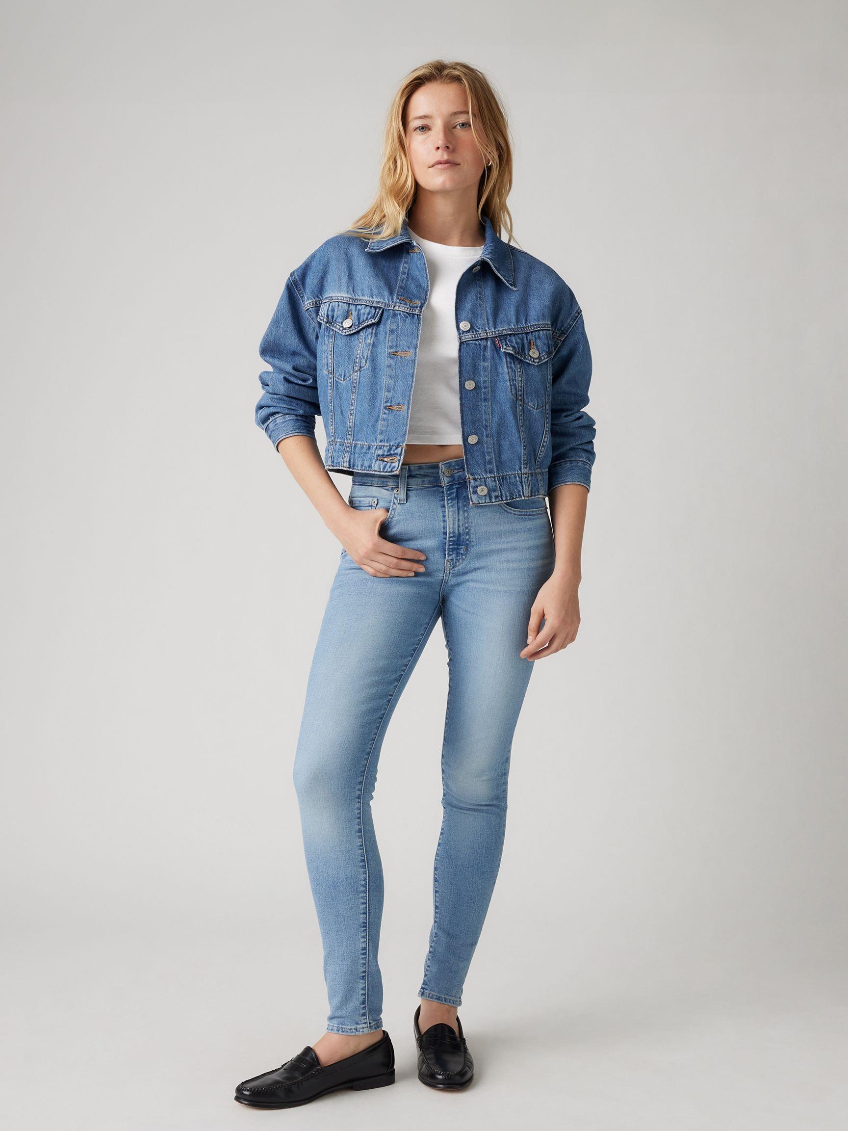LEVİ'S 721 HIGH RISE SKINNY BLUE WAVE LIGHT 18882-0601