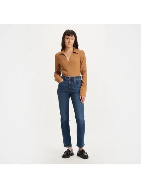 LEVİ'S 724 HIGH RISE STRAIGHT BLUE WAVE DARK 18883-0207
