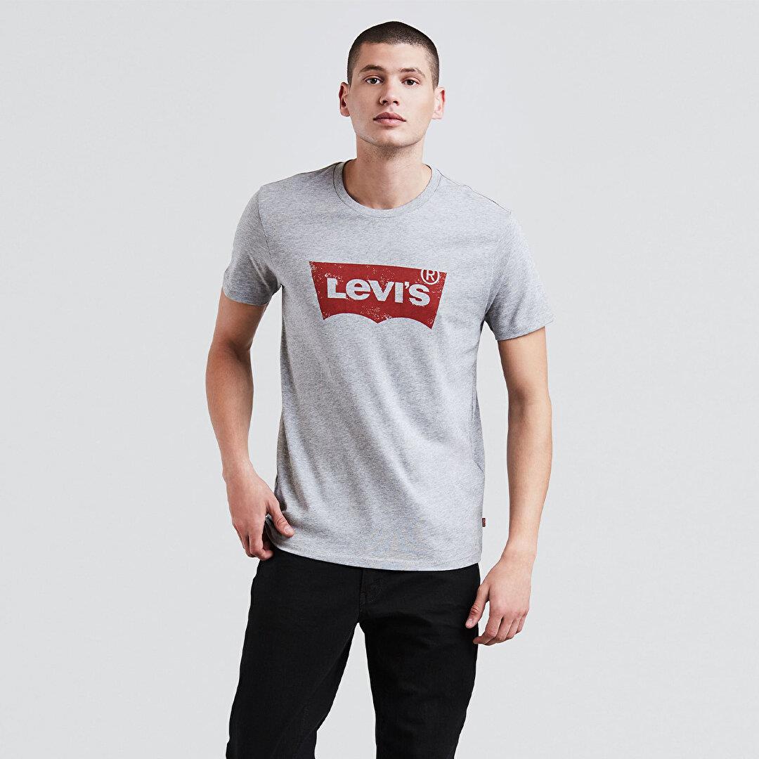 LEVİ'S GRAPHIC SET-IN NECK GRAPHIC MIDTONE HTR 17783-0200