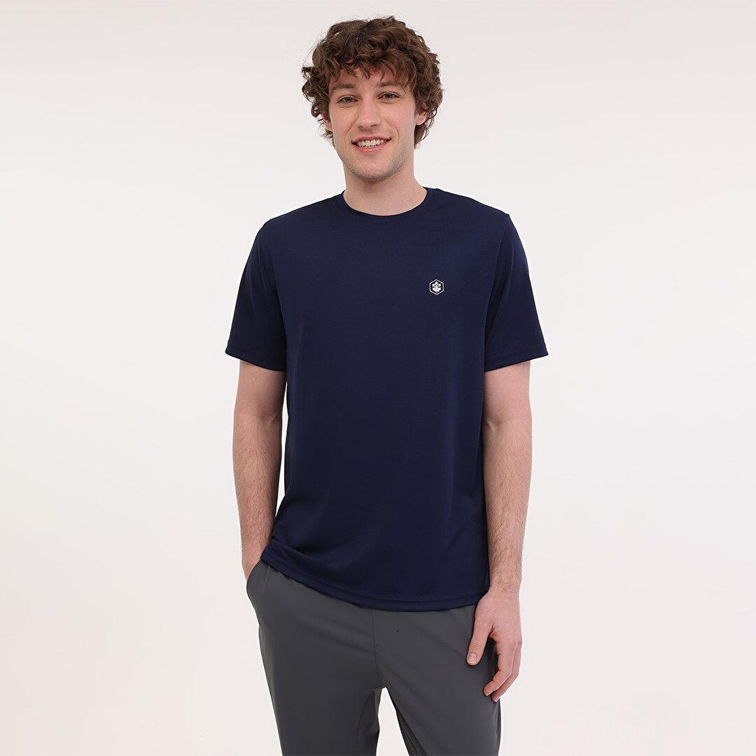 LUMBERJACK 5M, MB CT100 PES C T-SH 5FX, LACİVERT, TİŞÖRT 101939388