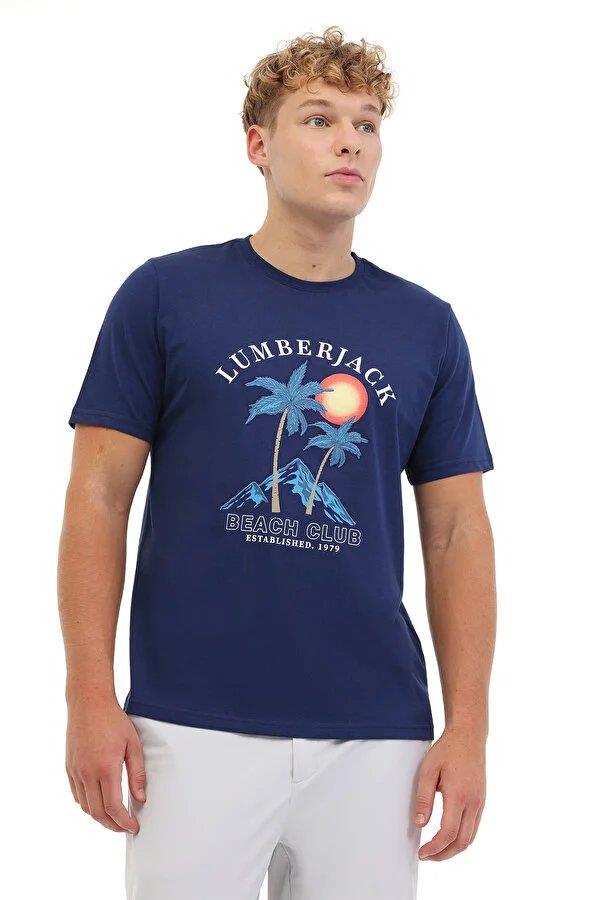 LUMBERJACK 5M, ML JACOP 11HL107 5FX, LACİVERT, TİŞÖRT 102006150