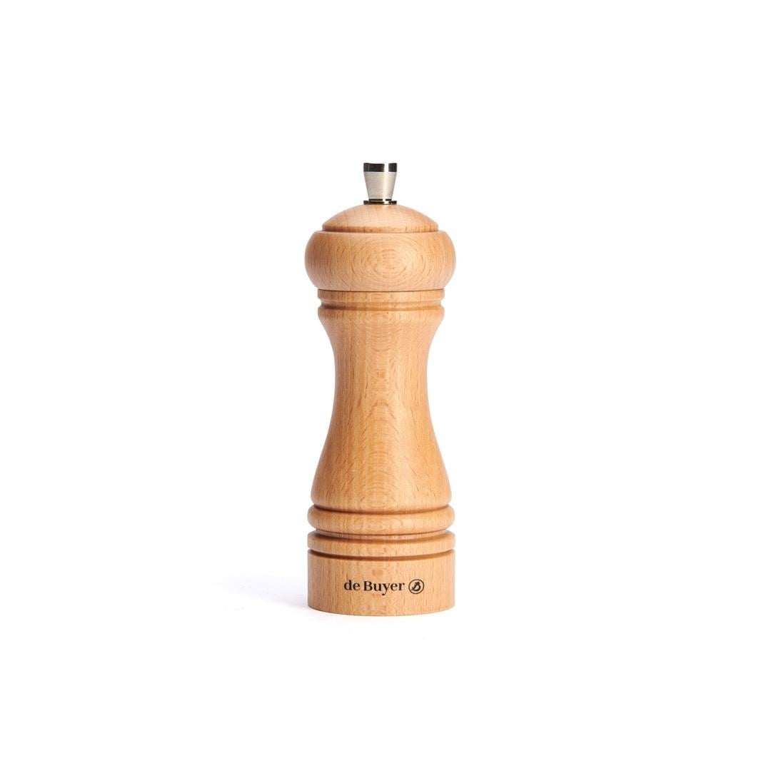 De Buyer Karabiber Değirmeni Ahşap 14 cm
