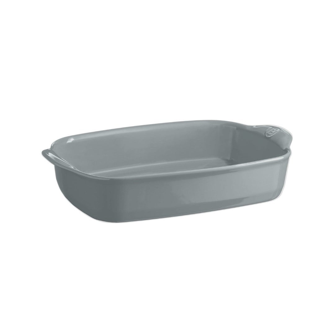 Emile Henry Fırın Kabı Dikdörtgen 36 X 23,5 Cm - Buz MavisiSeramik Fırın Kapları
