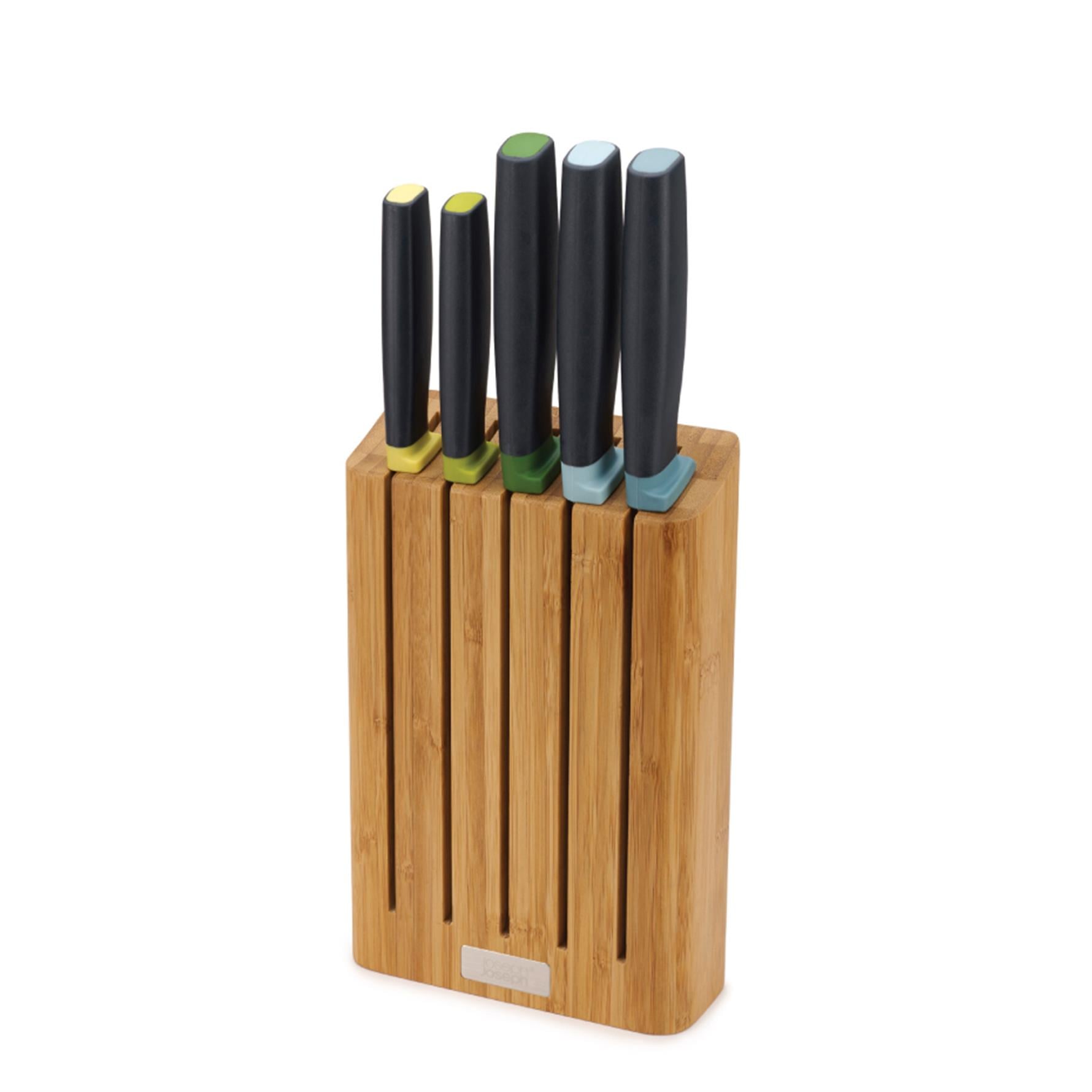 Joseph Joseph Elevate™ 5'li Bıçak Bambu Blok Set