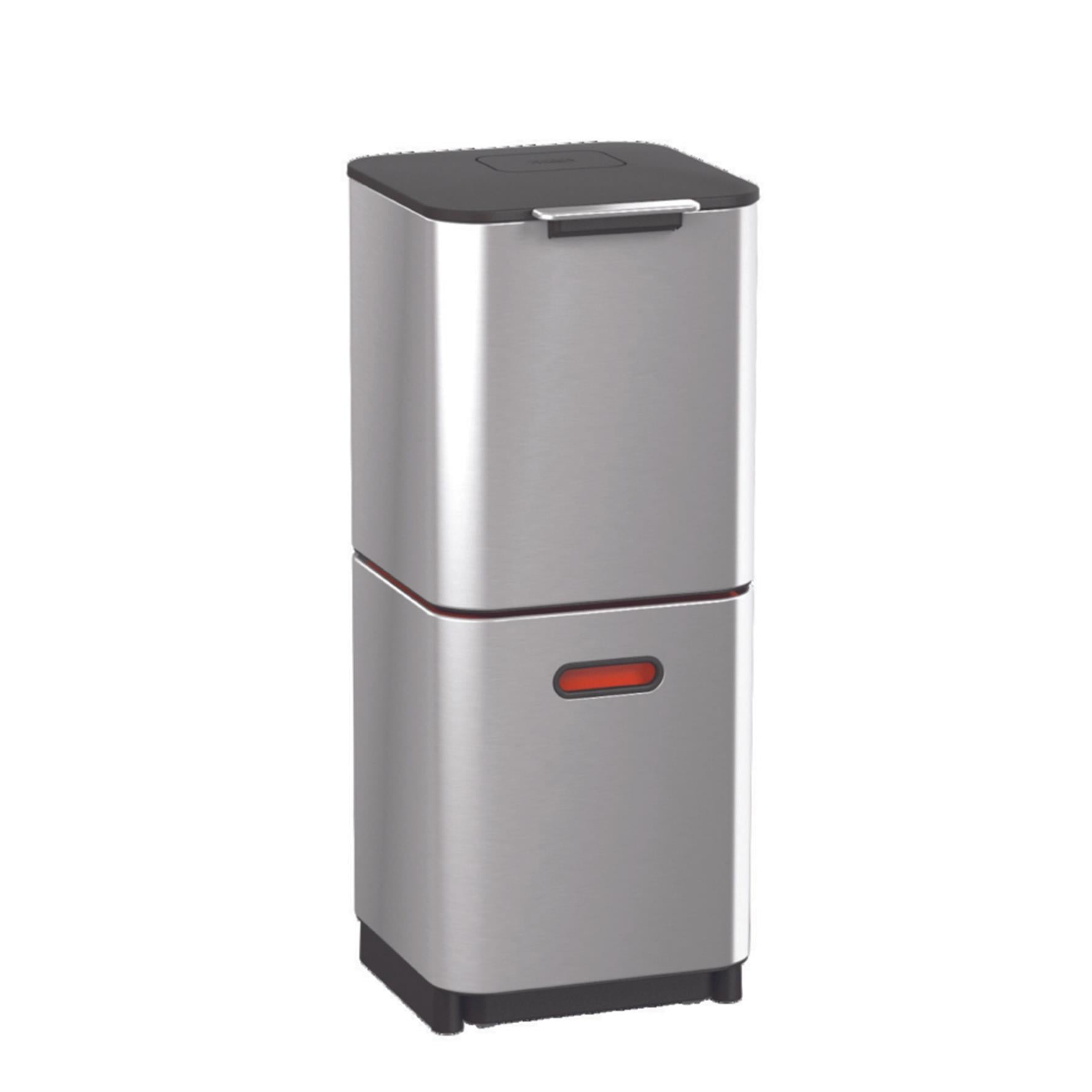 Joseph Joseph Totem Çöp Kovası 40 Litre Paslanmaz Çelik