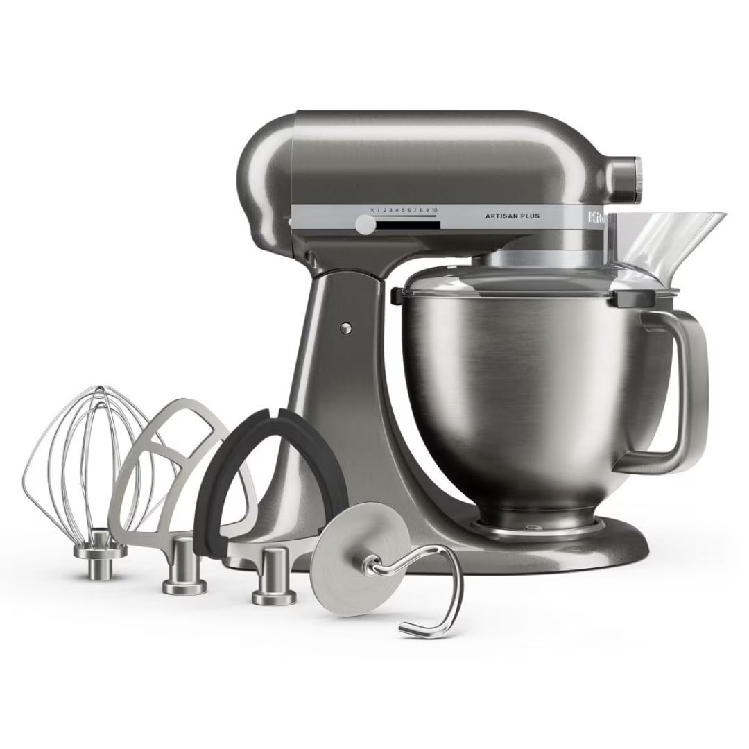 KitchenAid Artisan Plus 4,7 L Oynar Başlıklı Stand Mikser - Medallıon Sılver4,7 L Stand Mikser