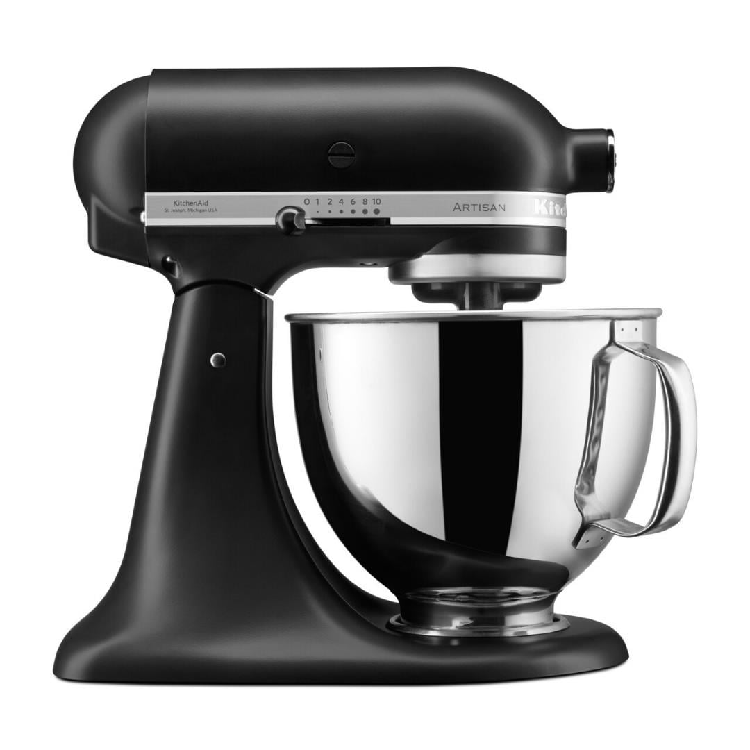 Kitchenaid Artisan 4,8 L Oynar Başlıklı Stand Mikser - Matte Black4,8 L Stand Mikser