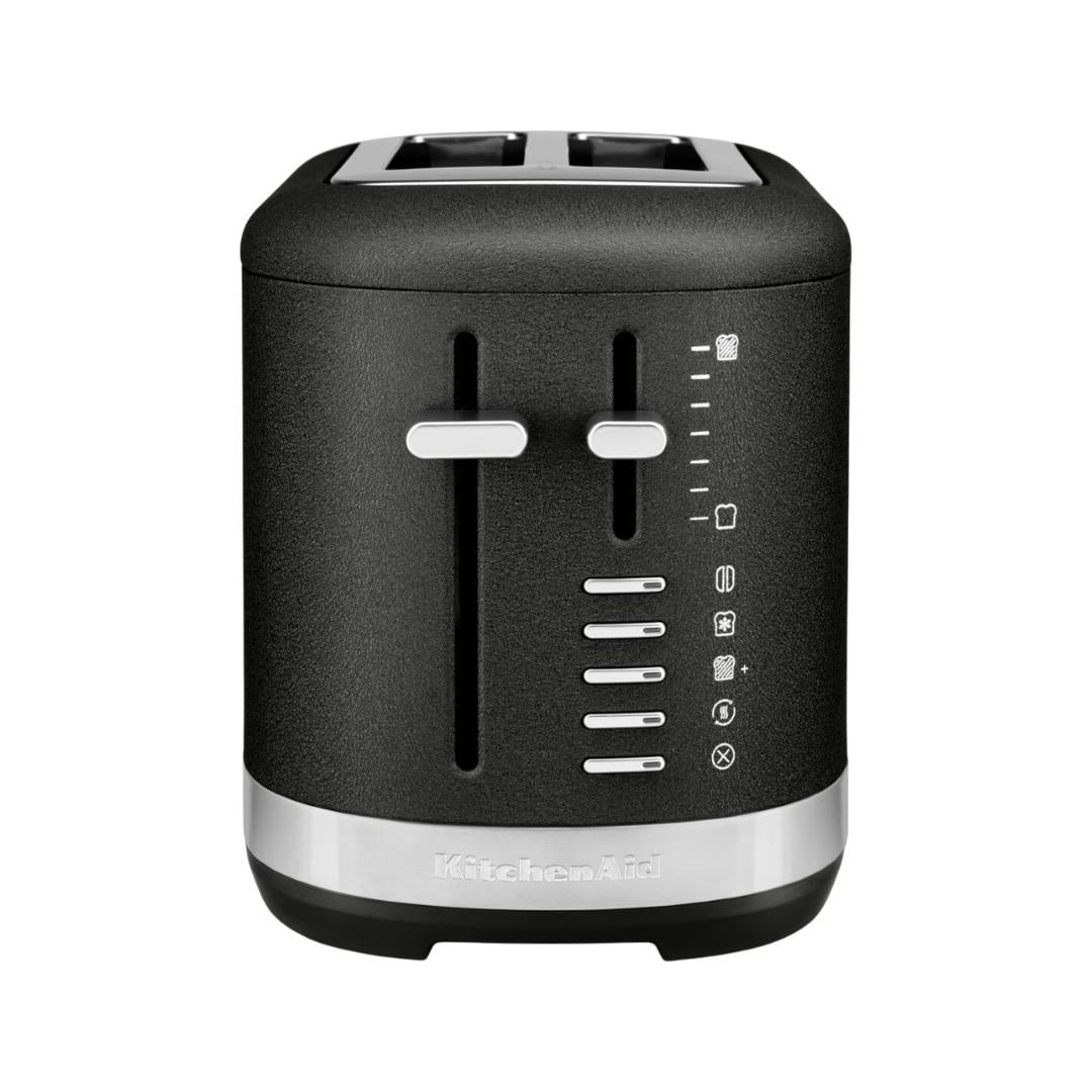 KitchenAid Manuel Kontrollü 2 Dilim Ekmek Kızartma Makinesi - Cast Iron BlackEkmek Kızatma Makineleri