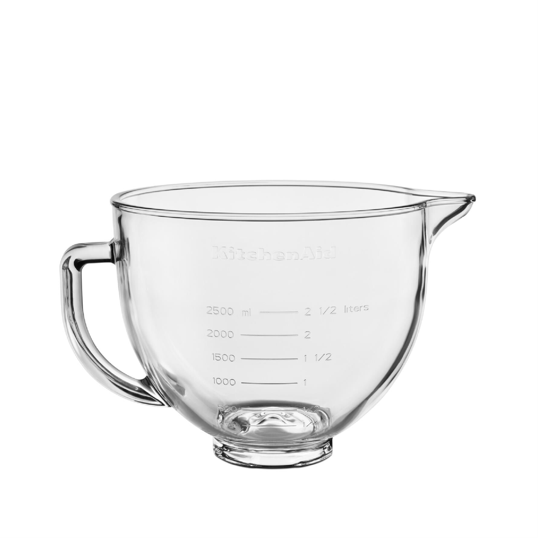 KitchenAid 4,8 L Stand Mikser Modelleri Için Cam Kase - 5KSM5GB