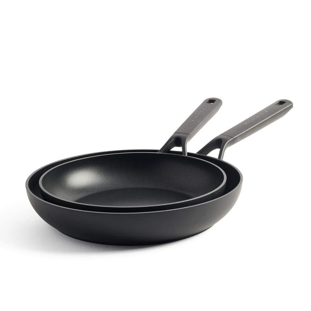 KitchenAid Classic Alu Seramik Kaplama Kızartma Tavası Seti 24 cm + 28 cmTavalar