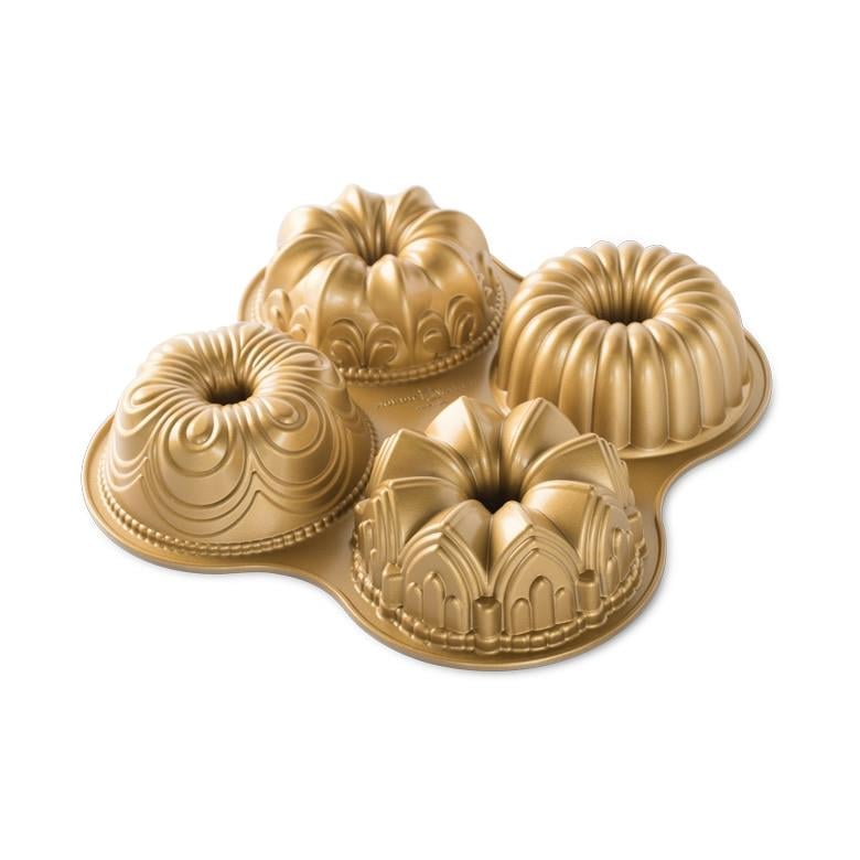 Nordicware 4´lü Bundt Şekilleri Kek KalıbıCHEF&CO