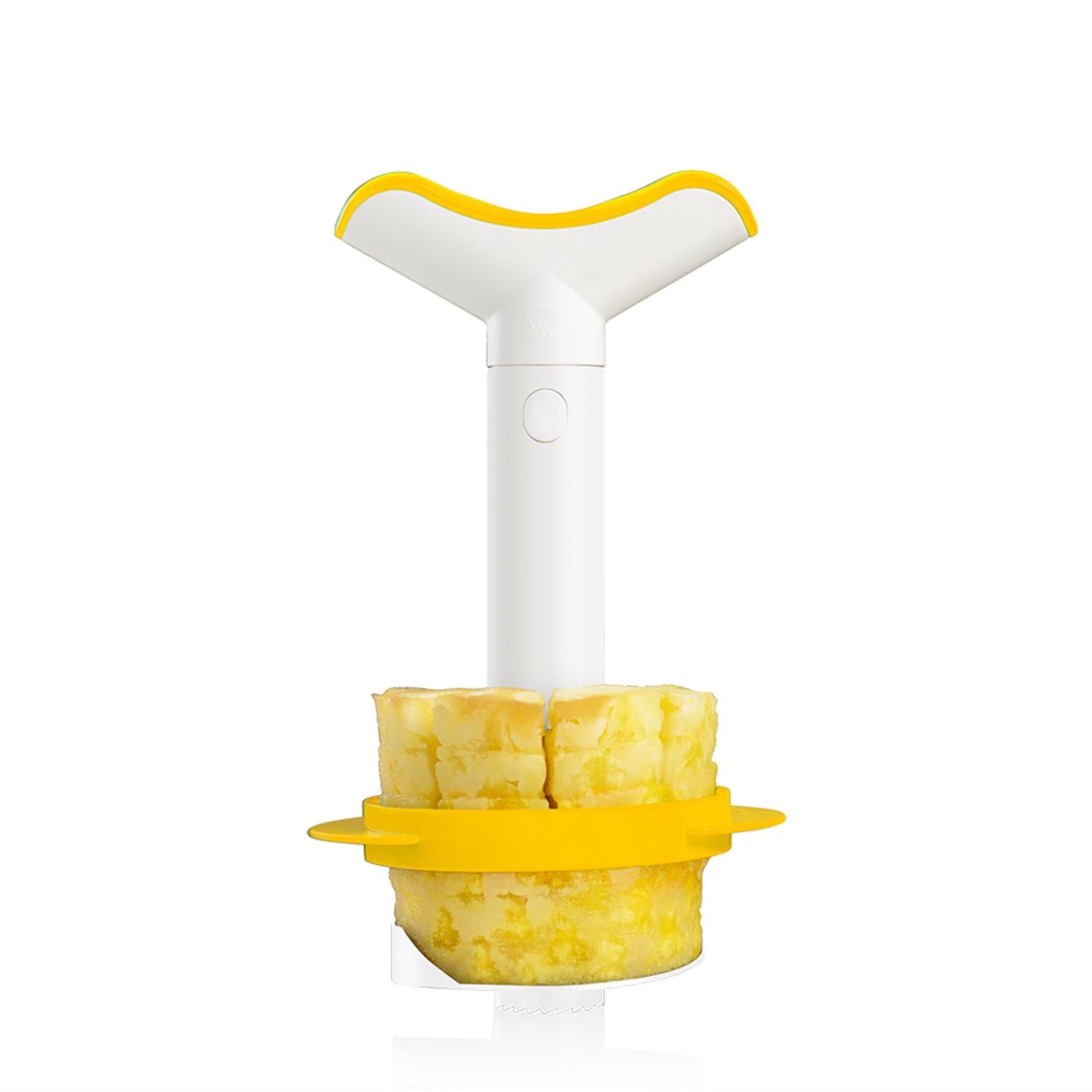 Vacu Vin Ananas Dilimleyici  Beyaz/Sarı