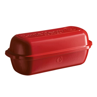 EH Ekmek/Fırın Kabı Dikdörtgen 39 x 16 cm Kırmızı/Burgundy -345503