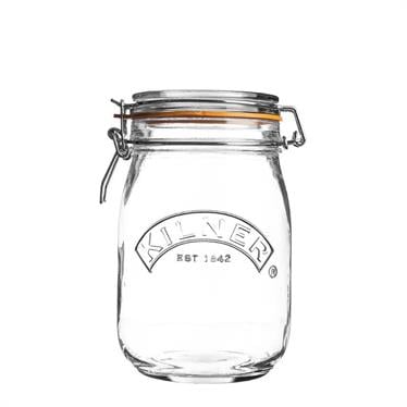 Kilner Klipsli Yuvarlak Kavanoz 1 Lt