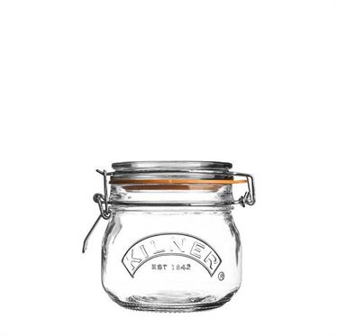 Kilner Klipsli Yuvarlak 500 ml Kavanoz 
