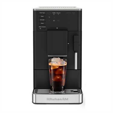 KitchenAid Tam Otomatik Espresso Makinesi KF2 Buzlu Kahve Özellikli - Matte BlackEspresso Makinesi