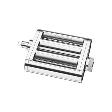 KitchenAid 3in1 Makarna Açma ve Kesme Aparatı Chromed Steel - 5KSM3MPAStand Mikser Aparatları