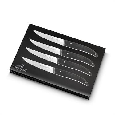 Sabatier L'Occitan 11,5 CM 4 Parça Pom Steak Bıçağı Hediye Kutusu