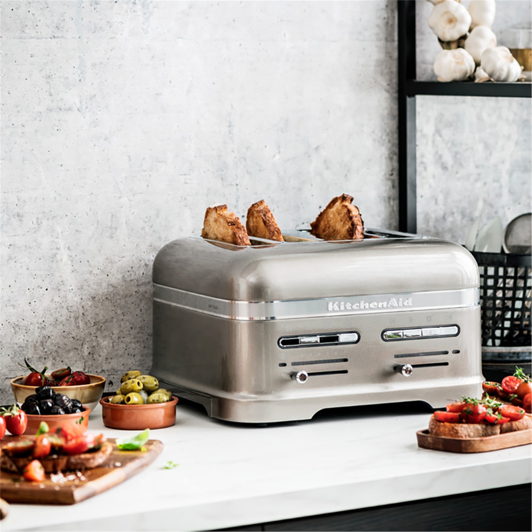 KitchenAid - Artisan 4 Dilim Ekmek Kızartma Makinesi - 5KMT4205 - Chef&Co -  5413184151959
