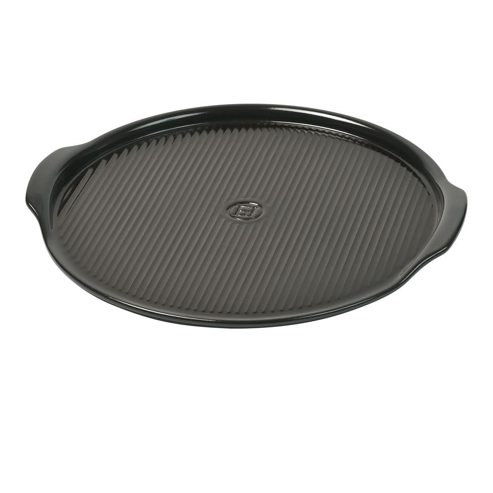 Emile Henry Pizza/Fırın Kabı Yuvarlak  40 cm Kırmızı/Burgundy -347614
