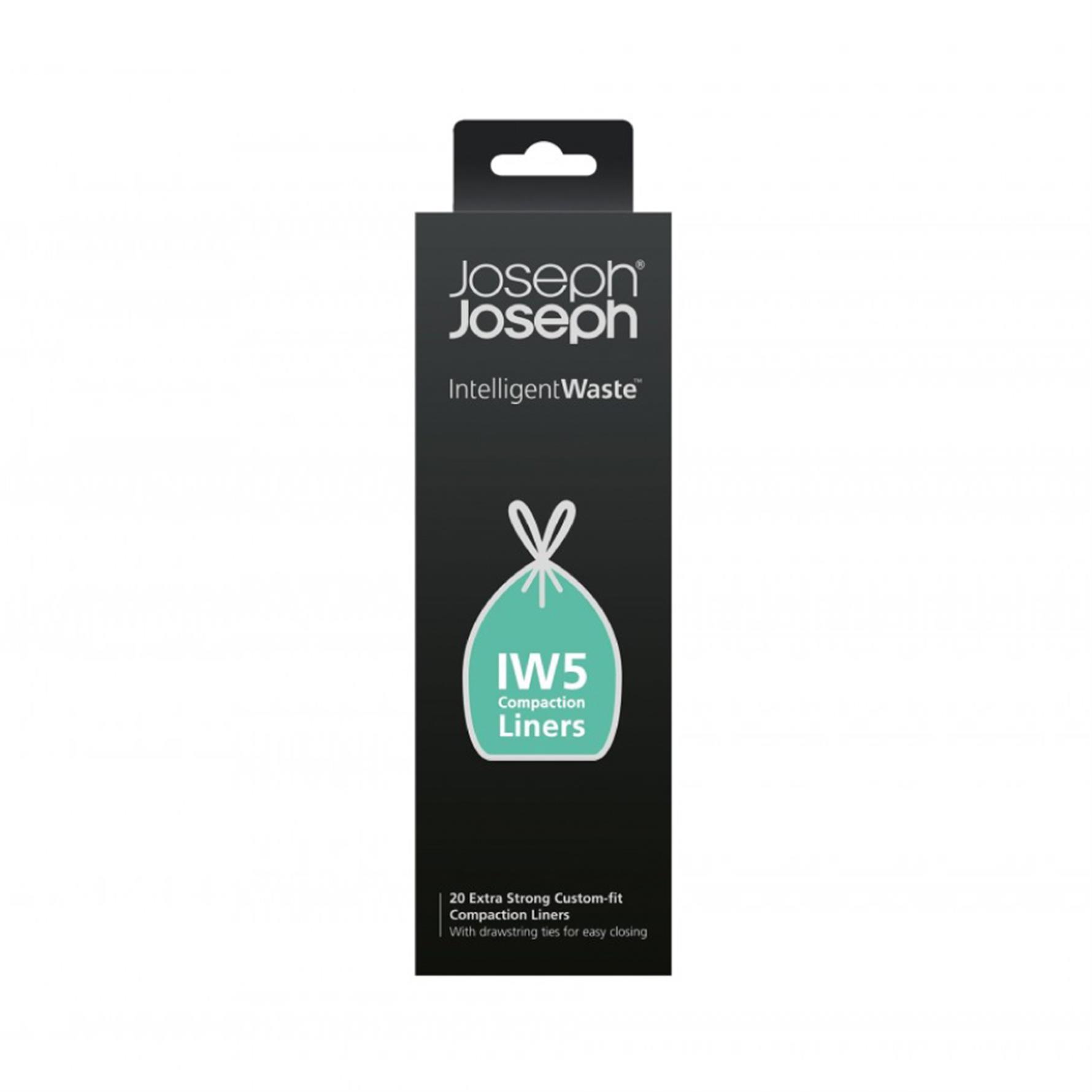 Joseph Joseph IW5 Sıkıştırma Atık Torbaları, 20'li Paket