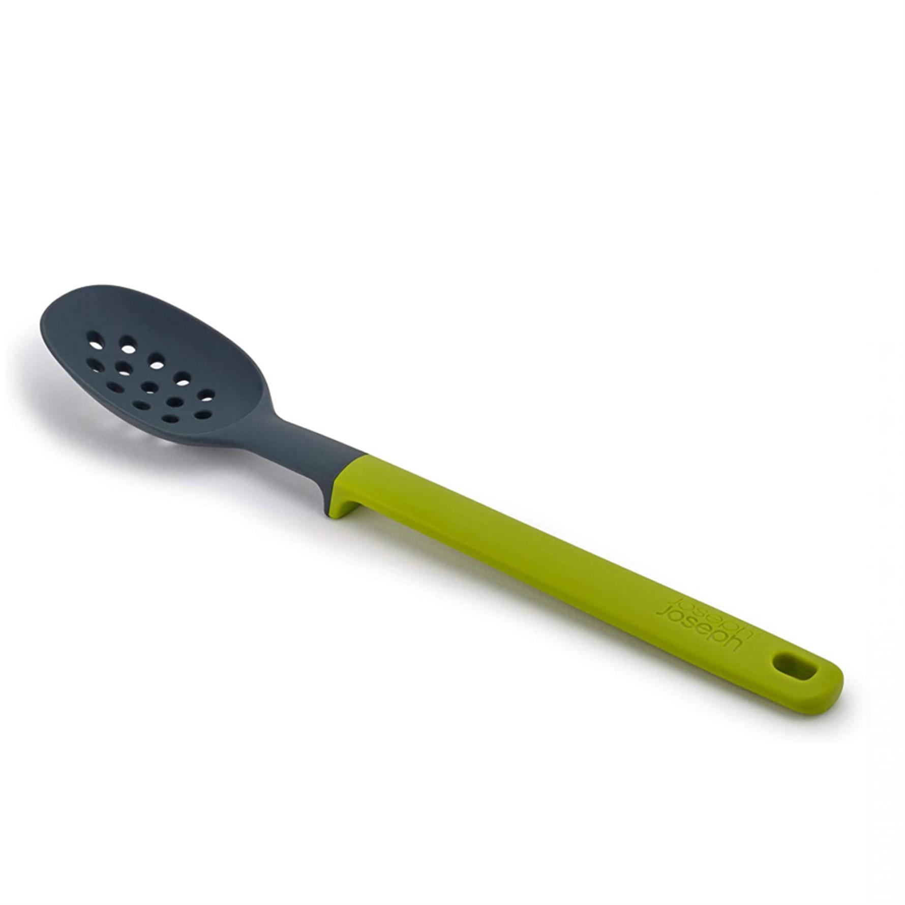Joseph Joseph Elevate™ Silikon Delikli Kaşık - Gri/Yeşil