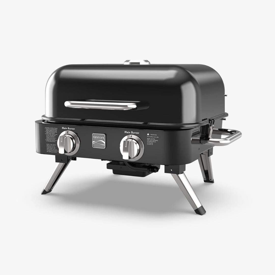 Kenmore Masa Üstü Gazlı Barbekü SiyahGazlı Barbeküler