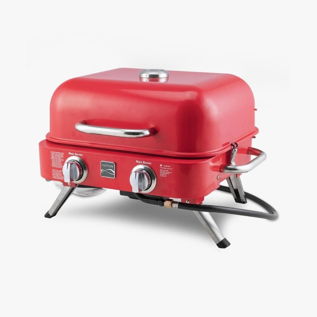Kenmore Masa Üstü Gazlı Barbekü KırmızıGazlı Barbeküler