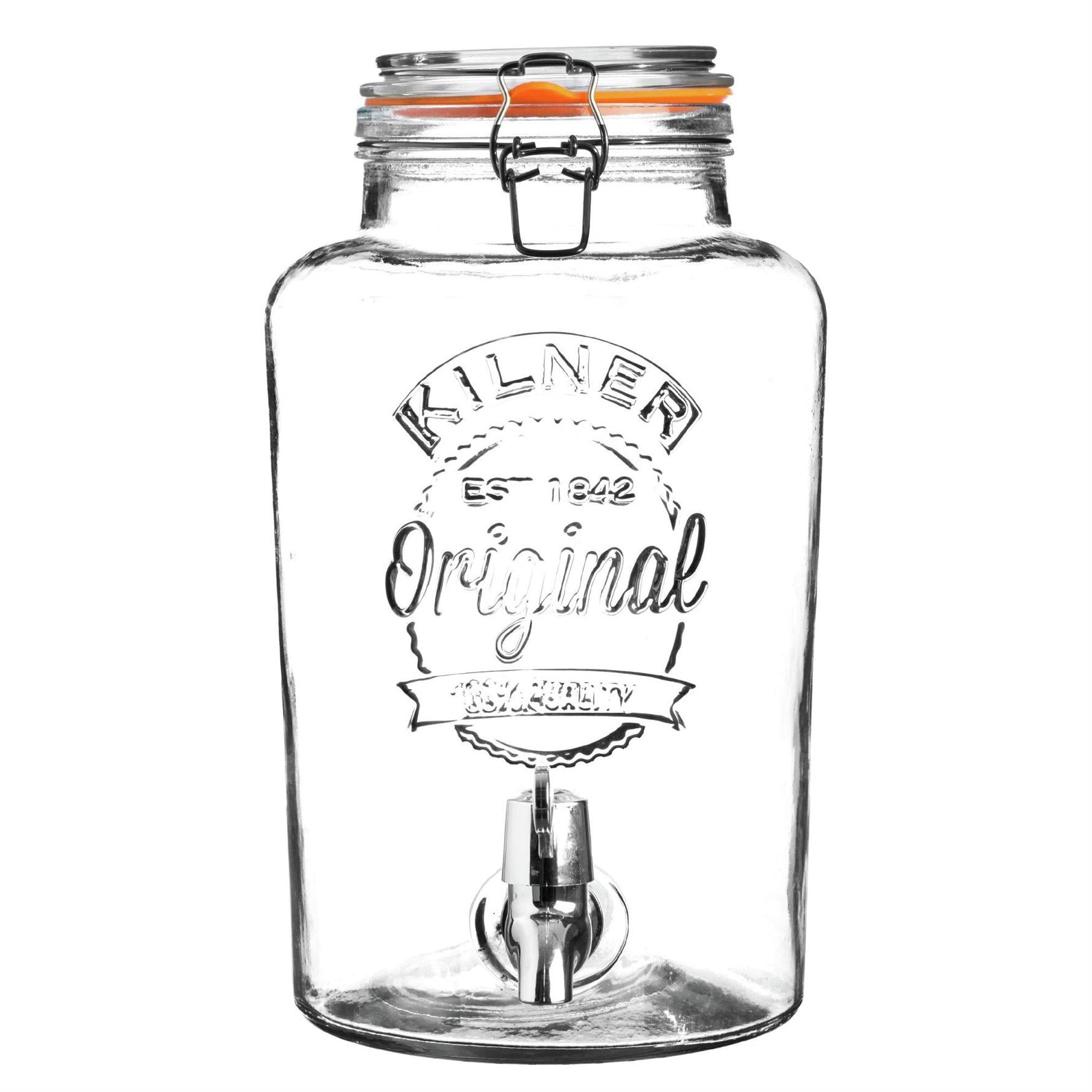 Kilner Buzdolabı Sebili Dörtgen Kavanoz 3 Lt